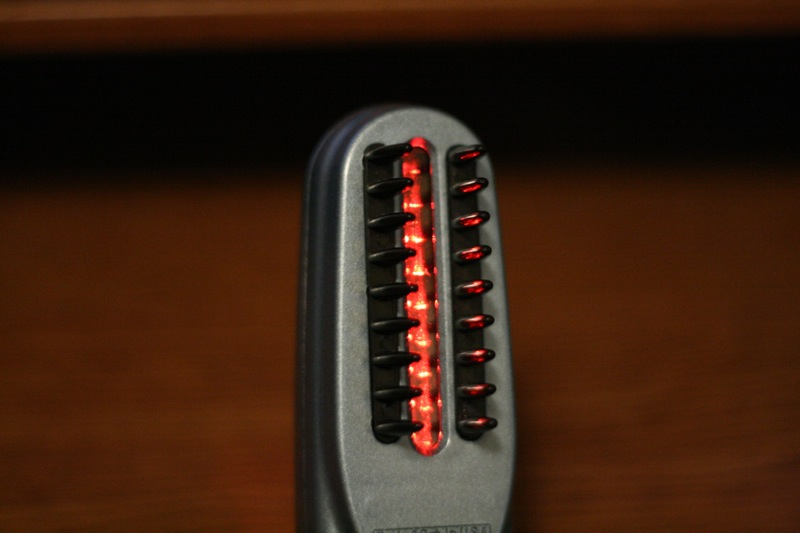 Illustration for article titled Hands On with the HairMax Laser Comb
